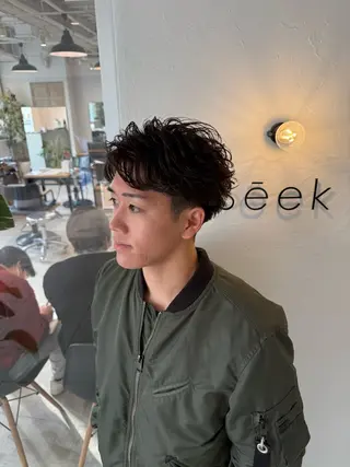 ショート メンズ 【スタイリスト】千葉 悠‪✂︎‬のヘアスタイル