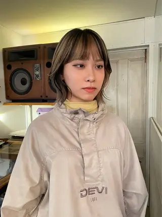 ミディアム ショートカット /夕海のヘアスタイル