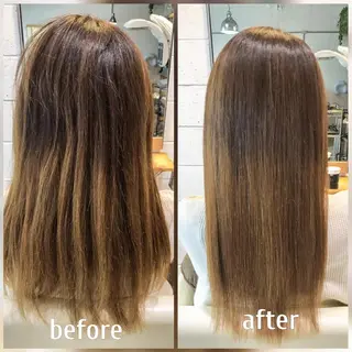 ロング 加藤 健太のヘアスタイル