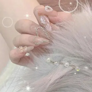 カラー ネイル へぜリヒ ·もものネイルデザイン