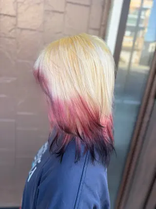 ミディアム カラー 美容室 コンフィ confit所属・近藤 龍青のヘアスタイル