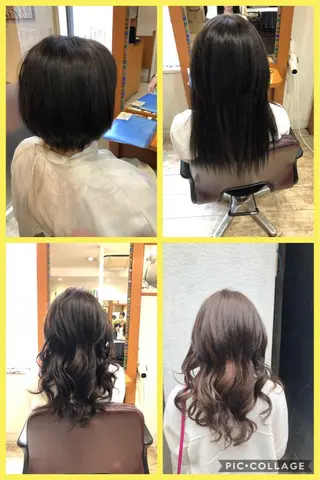 ショート カラー 100%髪質改善特化 TRUNSのヘアスタイル