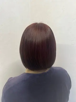 ショート カラー ボブ/透明感カラー /さちかのヘアスタイル