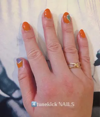 ネイル 4tunekick NAILS(フォーチュンキックネイルズ)所属・光森 淳子のネイルデザイン
