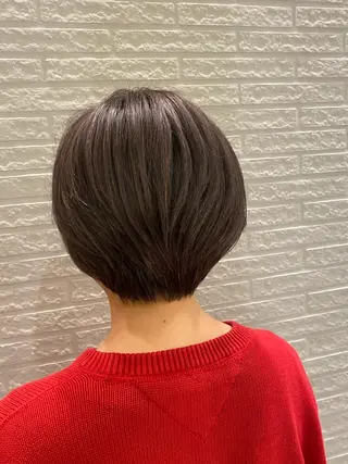 ショート ぷつっとボブ/ 似合わせ🥀原ちひろのヘアスタイル