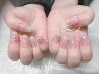 カラー ネイル 芦辺 香奈のネイルデザイン