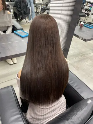 ロング 💗韓国ヘア/透明感 💗若菜あいこのヘアスタイル