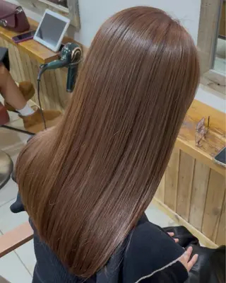 ロング カラー Wカラーレイヤーカ ット⚡️CHIAKIのヘアスタイル