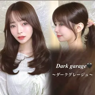 ミディアム 池袋/似合わせ/縮毛 髪質改善【ugen】のヘアスタイル