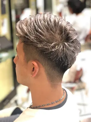 ショート カラー メンズ 井上 武輝のヘアスタイル