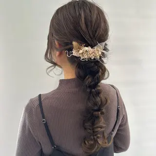 ヘアアレンジ これた🧸ヘアメ職人 ♡髪質改善♡カラーのヘアスタイル