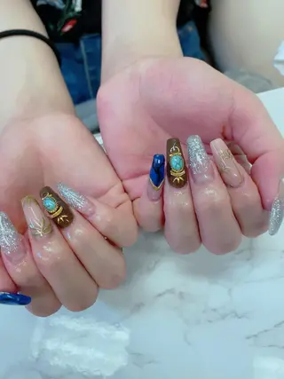 ミディアム JNA認定講師🌸 RIEのネイルデザイン