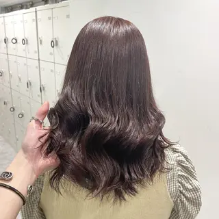ロング カラー *モデル募集🤍横浜 透明感カラー🫧のヘアスタイル