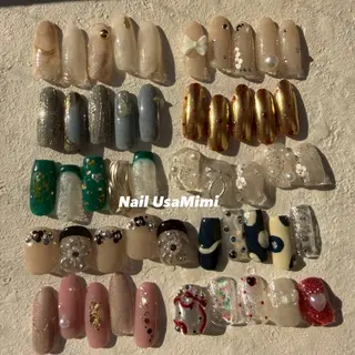 ネイル 本町ネイルNail UsaMimiのネイルデザイン