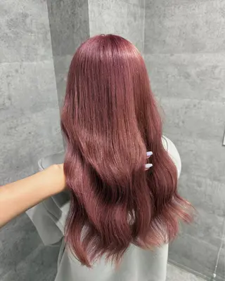 ロング カラー L'wis所属・川浪 ほほみのヘアスタイル