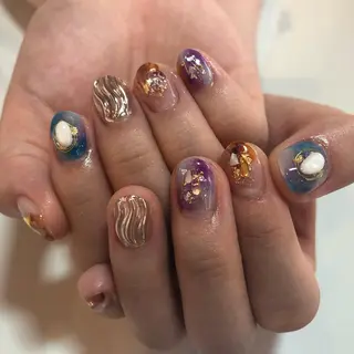 ネイル g-up nail所属・米田 律子のネイルデザイン