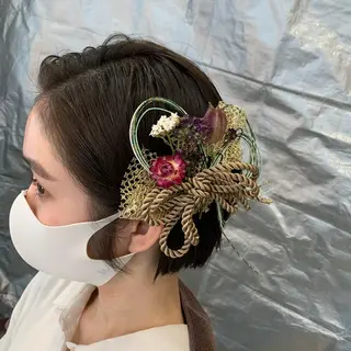 ヘアアレンジ サソウ ユリエ🥥のヘアスタイル