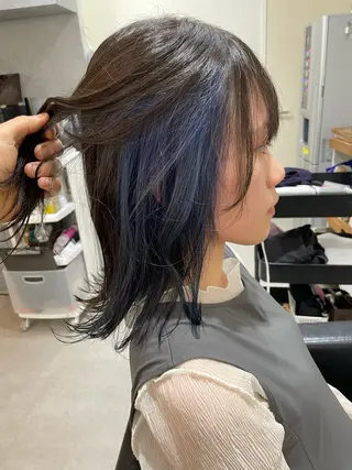 カラー 🐬脱白髪染めカラー 清水大世🐬のヘアスタイル