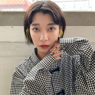 ミディアム カラー yiye 青山所属・無料カットモデル募集 🌱ひょうがのヘアスタイル