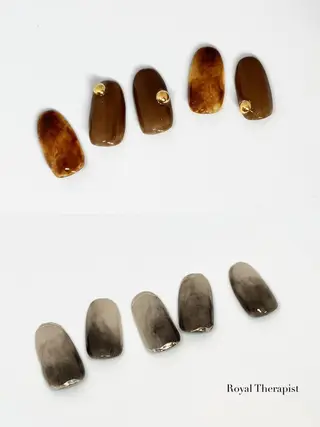 ネイル 【尾下】 ロイヤル•セラピストのネイルデザイン