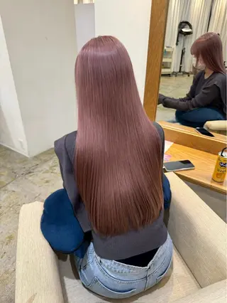 カラー °ʚ なじゅ ɞ° Defi梅田のヘアスタイル