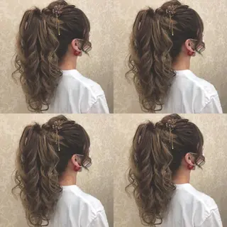 ロング ヘアアレンジ 🌷MAYU 🌷のヘアスタイル