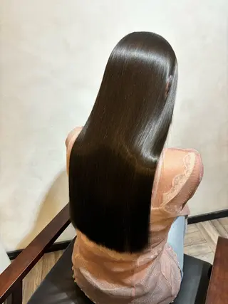 ロング 美髪矯正 🌈髪質改善 山下のヘアスタイル