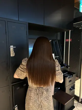 ロング 韓国ヘア/顔周り ヘアセット/加藤優里のヘアスタイル