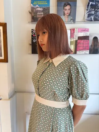 ショート saya/似合わせ /透明感カラーのヘアスタイル