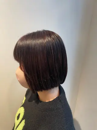 ミディアム キルンサンピアン所属・ナチュラルカラー 児玉優香のヘアスタイル