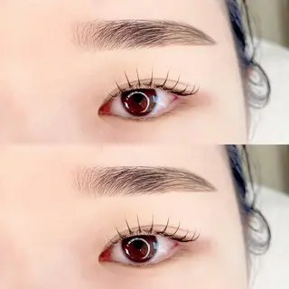 マツエク・マツパ アイブロウ nefer .のマツエク・マツパデザイン