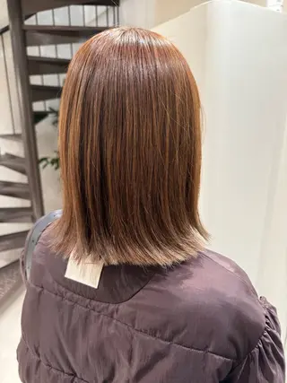 ショート カラー 朝楽スタイル🌼 千晶のヘアスタイル