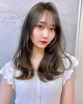 ロング カラー SALOWIN吉祥寺suite店所属・似合わせレイヤー 🇰🇷荒木洋文のヘアスタイル