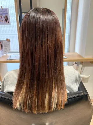 セミロング 荒木 帆香のヘアスタイル