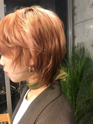 ショート カラー 🌈圧倒的デザイン力 内井省吾のヘアスタイル