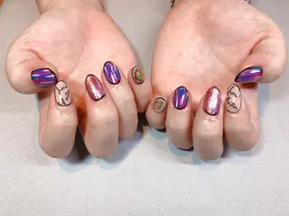 ネイル iiloo aromaworksのネイルデザイン