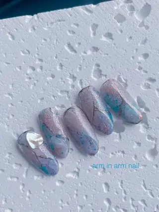 ネイル arm in arm ︎✿Yamamotoのマツエク・マツパデザイン