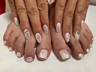 ミディアム ネイル nail yukkoのネイルデザイン