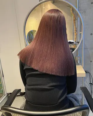 ロング 🎀韓国/艶髪/暗髪 🎀 柚月🫧立川駅のヘアスタイル