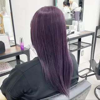 ロング カラー パーマ ヘアアレンジ メンズ mona/ ストレートスタイル✨のヘアスタイル