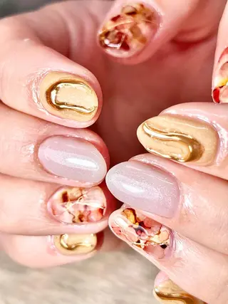 ショート カラー ネイル nail salon Axia所属・nail salon Axiaのネイルデザイン