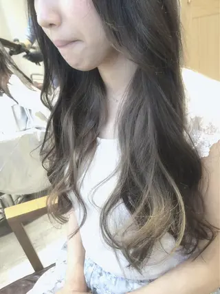 ミディアム セミロング ロング カラー filo byFeria渋谷所属・縮毛矯正/美髪 髪質改善/石田幸輔のヘアスタイル