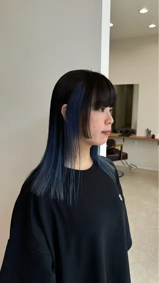 カラー 能勢 莉里花のヘアスタイル
