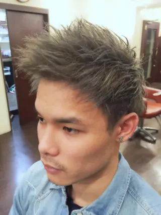 ショート カラー メンズ 代表　YUKI ☆のヘアスタイル