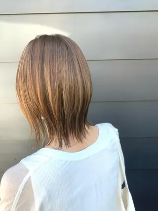 ミディアム カラー スタイル袋町店所属・STYLE袋町店 赤畠達弥のヘアスタイル