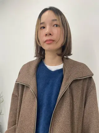 ショート カラー Lann    HAIR•MAKE所属・渡邉 琢也のヘアスタイル