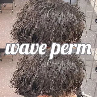 ショート パーマ メンズ パーマ/ダブルカラー ブリーチ⭐️海斗のヘアスタイル