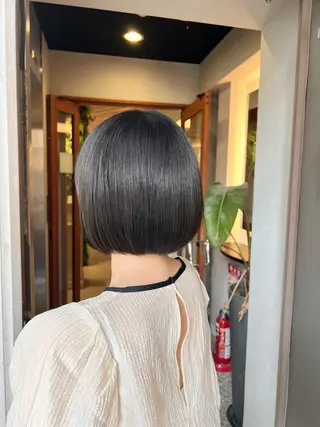 ショート 水田仁 【美髪髪質改善】のヘアスタイル