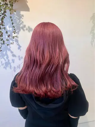 ミディアム カラー 𝙎𝙚𝙞𝙧𝙖 ☆カット/パーマのヘアスタイル