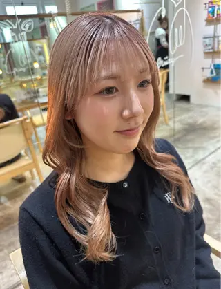 セミロング 赤熊 咲良 🦔ྀིのヘアスタイル